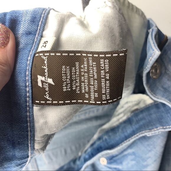 SALE 🔥7 for all Mankind Aztec jeans size 28 - Picture 13 of 13